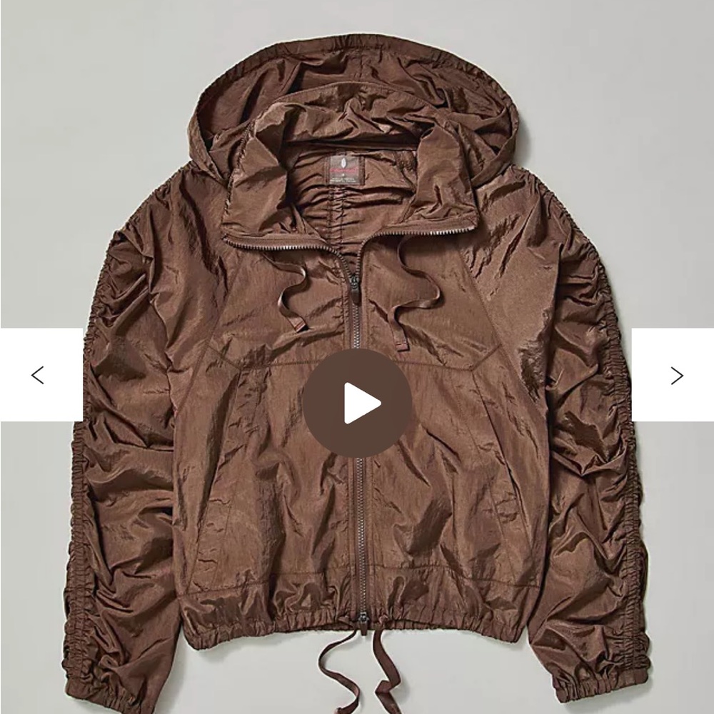 We The Free Black Rain Jacket